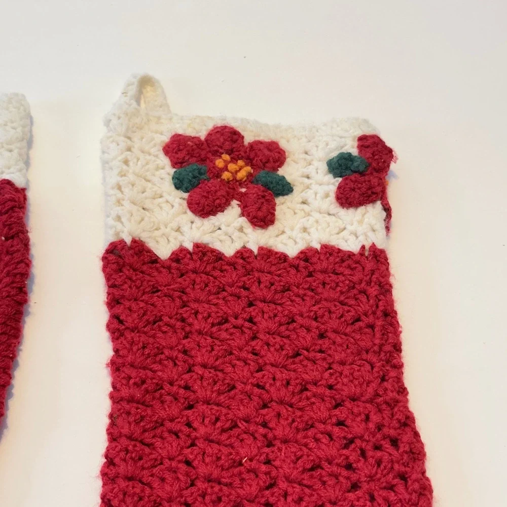 Handmade crochet christmas